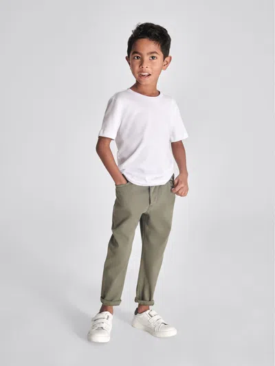 Reiss White 4-9 Yrs Crew Neck T-shirt