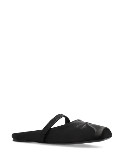 Marni Little Bow Ballerina Sabot In Black