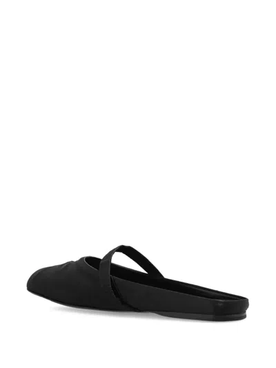 Marni Little Bow Ballerina Sabot In Black