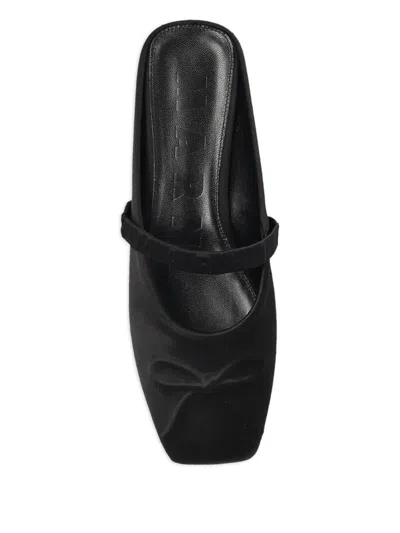 Marni Little Bow Ballerina Sabot In Black