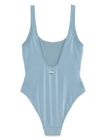 Mc2 Saint Barth Metallic Bodysuit