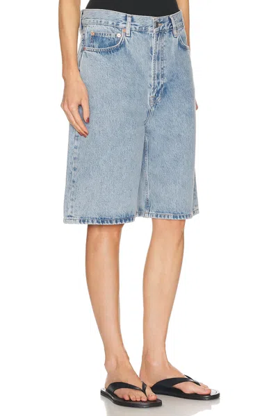 Wardrobe.nyc Low Rise Denim Shorts Clothing