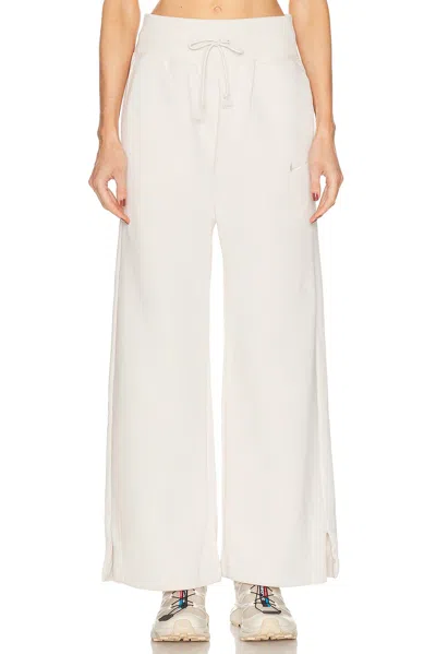 Nike Phoenix Fleece High Waisted Wide Leg Sweatpant