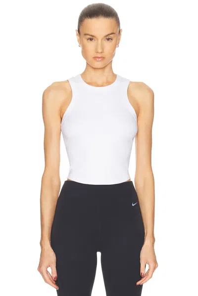 Nike One Fitted Dri-fit Cropped Tank Top