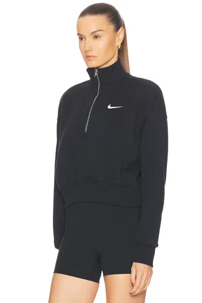 Nike Phoenix Fleece 1/2 Zip Cropped Sweatshirt