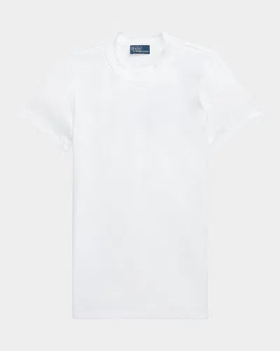 Polo Ralph Lauren Slim Fit Ribbed Cotton Tee