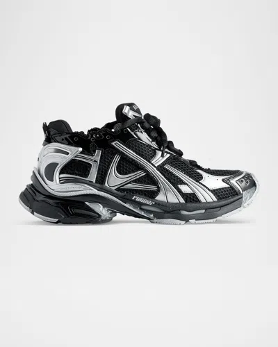 Balenciaga Men's Mesh Runner Sneakers