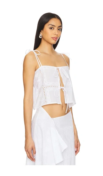 Sndys Asta Top In White
