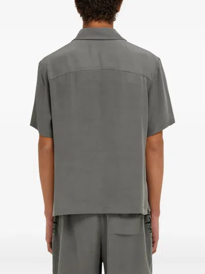 Ferragamo Printed Silk Shirt