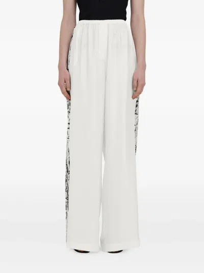 Ferragamo Silk Trousers