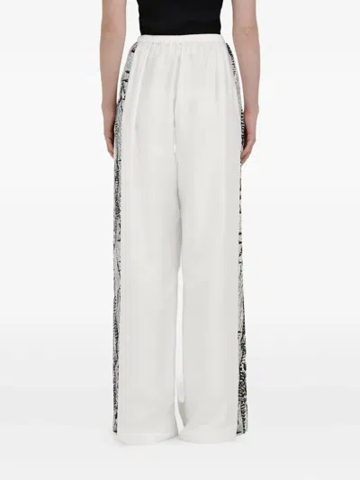 Ferragamo Silk Trousers