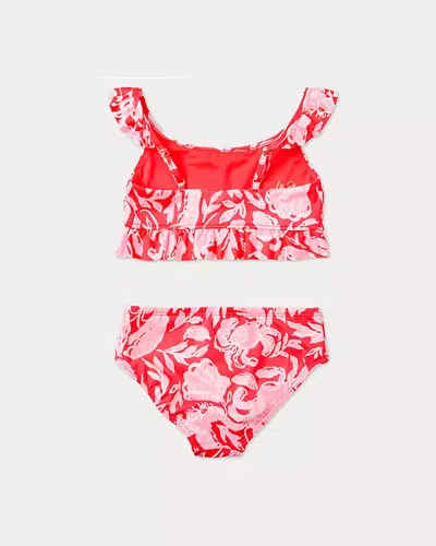 Lilly Pulitzer Upf 50+ Girls Chrissy Bikini Set