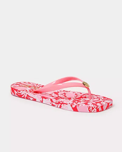Shop Lilly Pulitzer Sandsational Square Toe Flip Flop