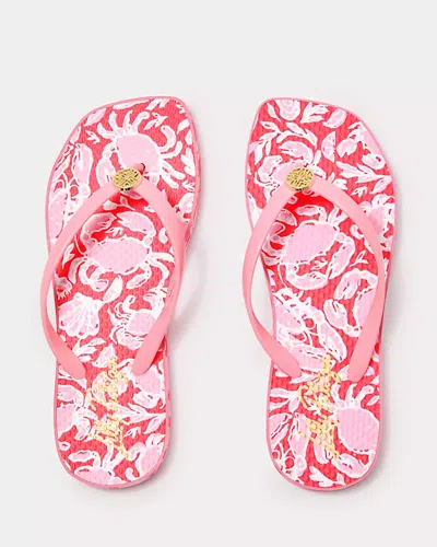 Lilly Pulitzer Sandsational Square Toe Flip Flop