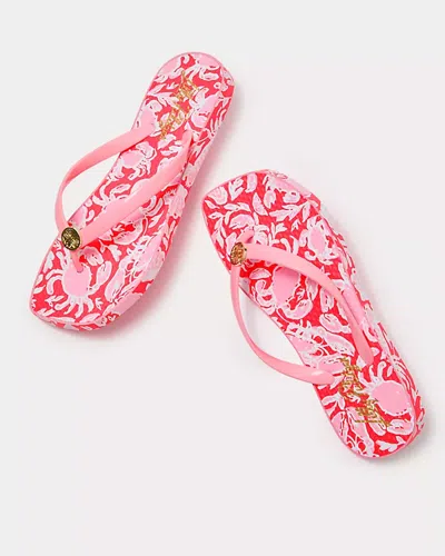 Lilly Pulitzer Sandsational Square Toe Flip Flop