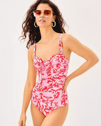Lilly Pulitzer Solaria One-piece Swimsuit In Pink