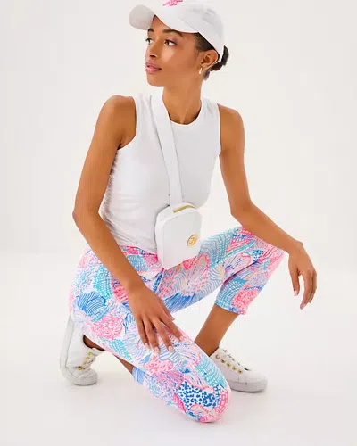 Lilly Pulitzer Upf 50+ Luxletic 21" Weekender High Rise Crop Legging
