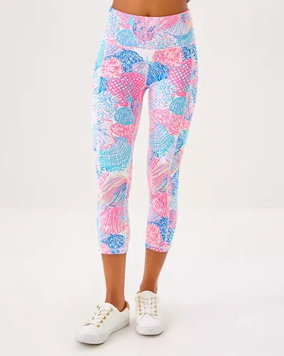 Lilly Pulitzer Upf 50+ Luxletic 21" Weekender High Rise Crop Legging