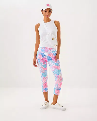 Lilly Pulitzer Upf 50+ Luxletic 21" Weekender High Rise Crop Legging