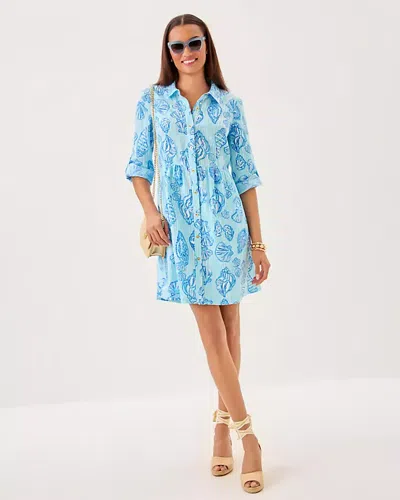 Lilly Pulitzer Shaela Dress In Blue