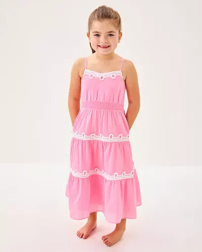 Lilly Pulitzer Girls Mini Zanna Midi Dress