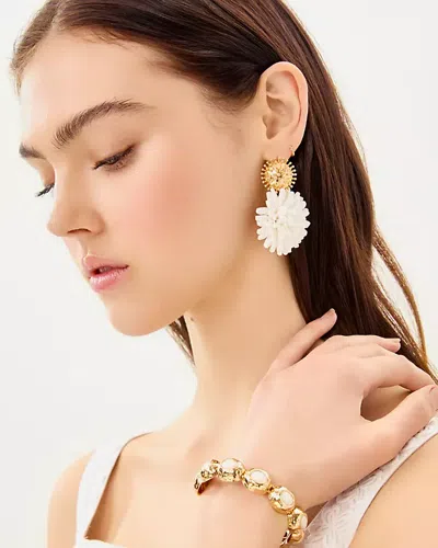 Lilly Pulitzer Summer Shorelines Raffia Earrings