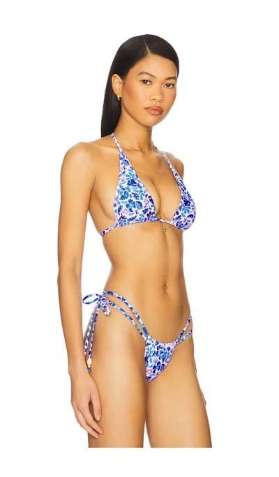 Kulani Kinis Bind Tie Halter Bikini Top