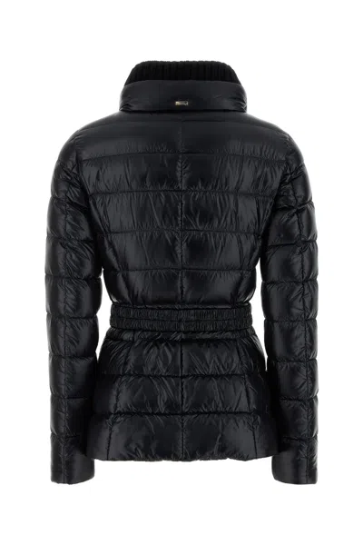 Herno Women Ultralight Nylon Down Jacket With Belt