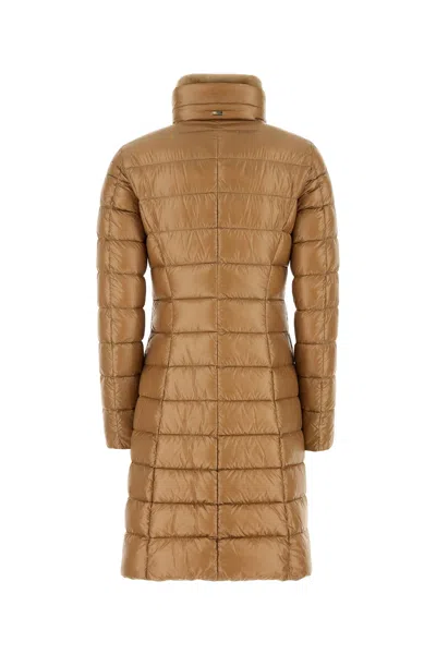 Herno Camel Nylon Down Jacket