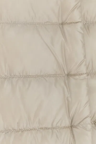 Herno Streamlined Puffer Jacket With High Collar And Quilted Texture