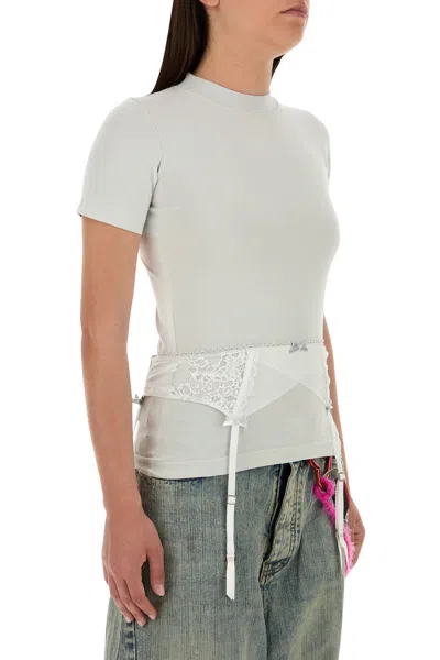 Balenciaga Lingerie T-shirt Lace Detail