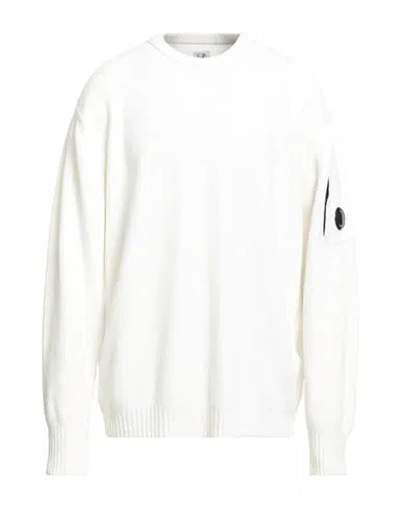 C.p. Company C. P. Company Man Sweater Ivory Size 44 Cotton