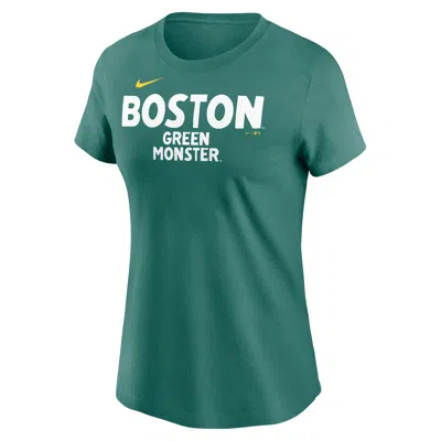 Nike Green Boston Red Sox 2025 City Connect Wordmark T-shirt
