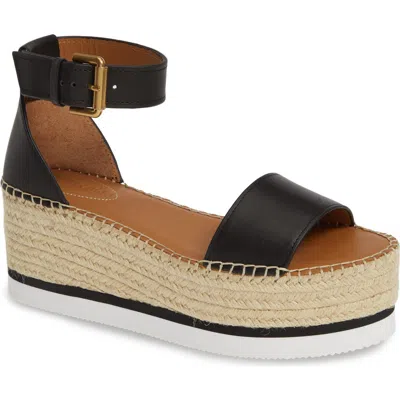 See By Chloé Glyn Platform Espadrille Sandal