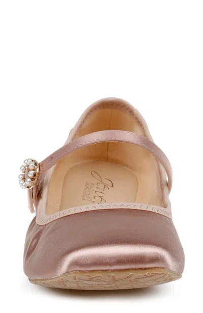 Jewel Badgley Mischka Kaya Mary Jane Flat