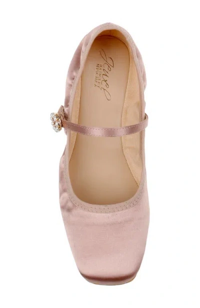 Jewel Badgley Mischka Kaya Mary Jane Flat