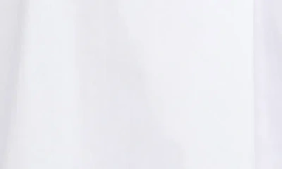 Ellen Tracy Lace Back Long Sleeve Poplin Shirt