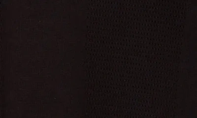 Truth Johnny Collar Pointelle Knit Sweater Polo