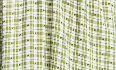 Shop Max Studio Plaid Sleeveless Empire Waist Tiered Midi Dress