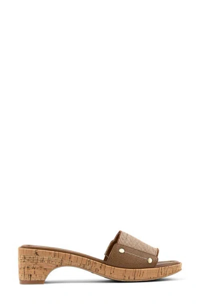 Donald Pliner Rodeo Leather Sandal In Brown