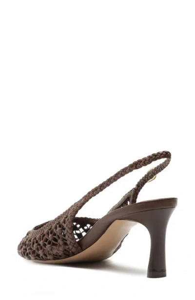 Alexandre Birman Jane Tresse Pointed Toe Slingback Pump