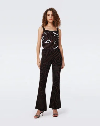 Diane Von Furstenberg Wynn Knit Jacquard Pants
