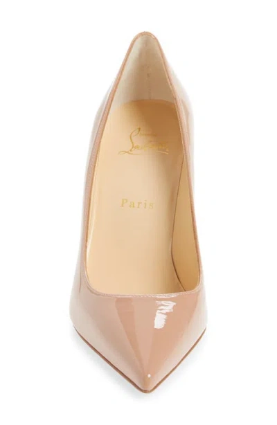 CHRISTIAN LOUBOUTIN CHRISTIAN LOUBOUTIN KATE POINTED TOE PATENT LEATHER PUMP 