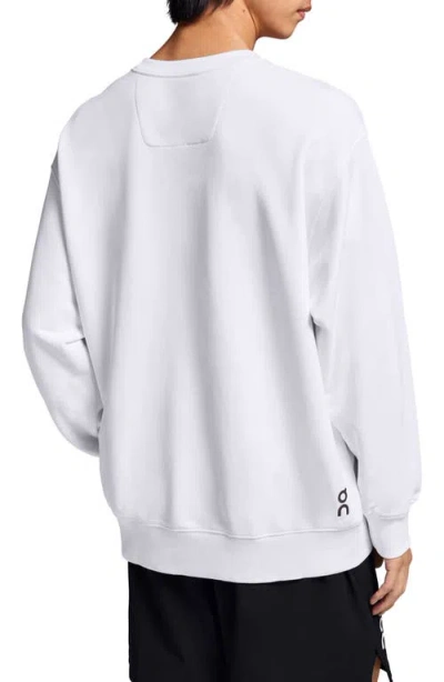 On Club Crewneck Cott Blend Sweatshirt