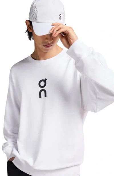 On Club Crewneck Cott Blend Sweatshirt