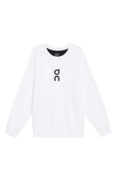 On Club Crewneck Cott Blend Sweatshirt