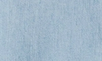 Eileen Fisher Sleeveless Band Collar Chambray Button-up Shirt