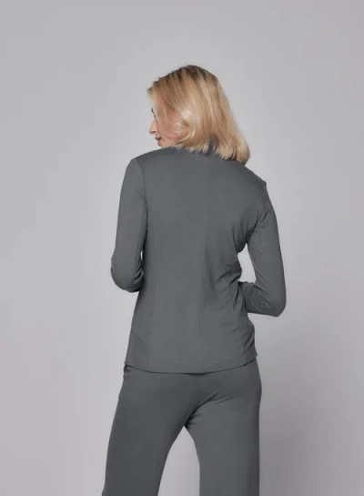 Majestic Filatures Soft Touch Two Button Blazer