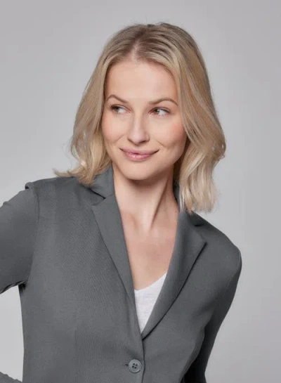Majestic Filatures Soft Touch Two Button Blazer