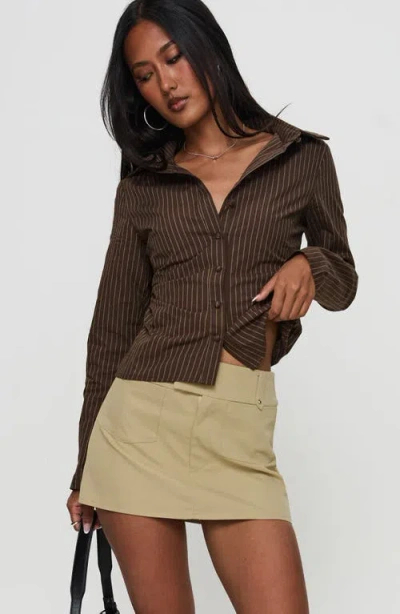 Princess Polly Caitlan Utility Miniskirt
